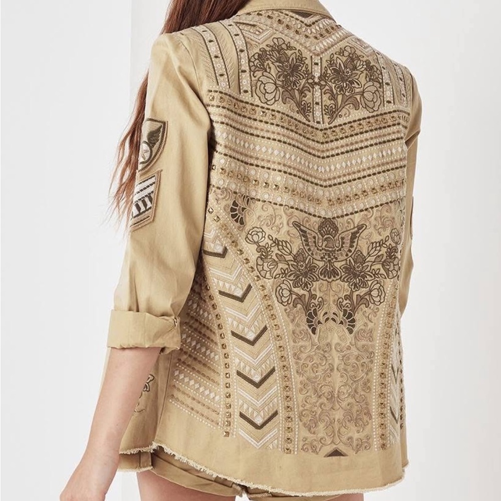 Spell Wanderer Embroidered Utility Jacket